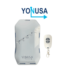 YONUSA HS - Energizador de nueva generación para solución de cerco eléctrico. Cubre 500 metros lineales o 100 metros en 5 lineas