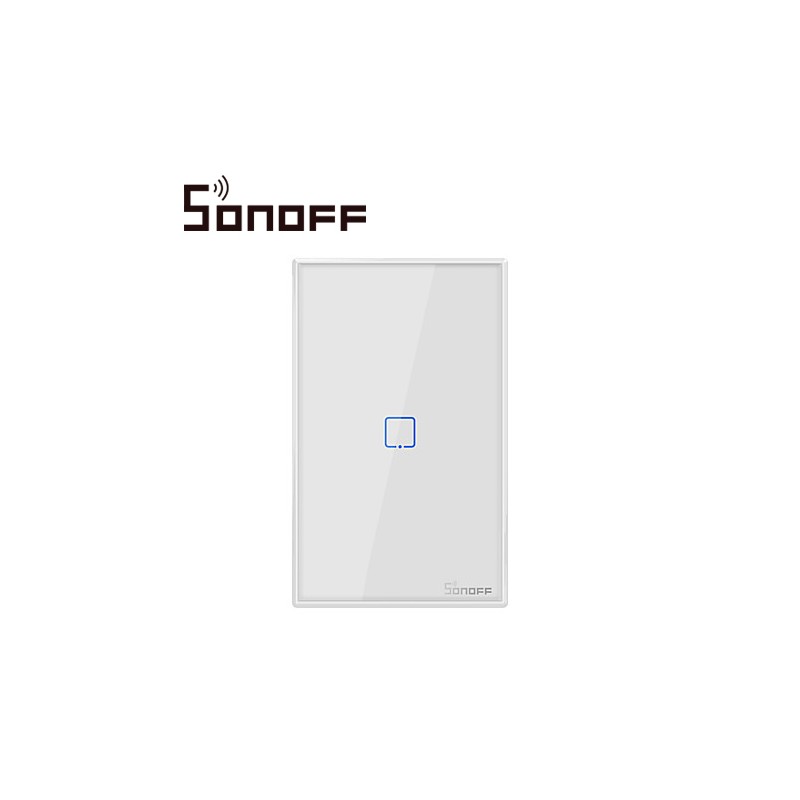 APAGADOR DE PARED TOUCH ON/OFF SONOFF T2US1C (NUEVA VERSIÓN) SMART INALÁMBRICO WIFI