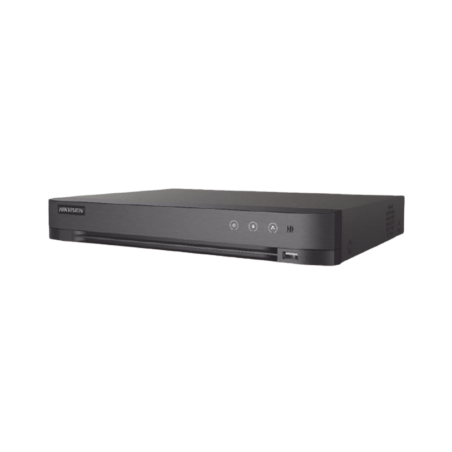 DVR 16 Canales TURBOHD + 8 Canales IP / 5 Megapixel Lite - 3K Lite / Audio de Dos Vías por Coaxitron / Reconocimiento Facial