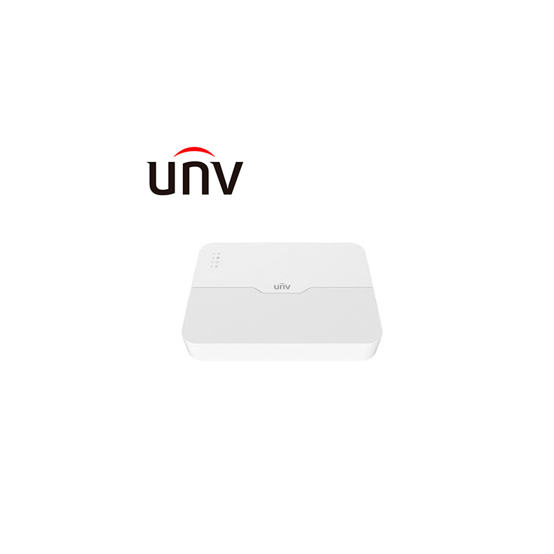 NVR 8MP 16CH / 8 POE UNV NVR301-16LS3-P8 / CAPACIDAD 1 DISCO DURO HASTA 10 TB TOTAL / 1 SALIDA HDMI 4K Y 1 SALIDA VGA SIMULTÁNEA