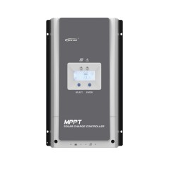 Controlador Solar MPPT 100A 12/24/36/48V, Máximo Voltaje de Circuito Abierto Voc 200Vcc, Configurable para Baterías de Litio