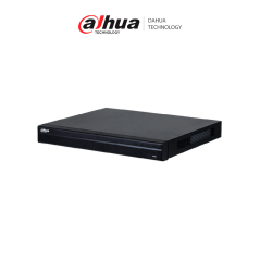 DAHUA DHI-NVR4208-8P-4KS3 NVR de 8 MP/ 4k/ 8 Canales IP/ 8 Puertos PoE/ Rendimiento de 160 Mbps/ H.265+/ 2 Bahías de discos duro