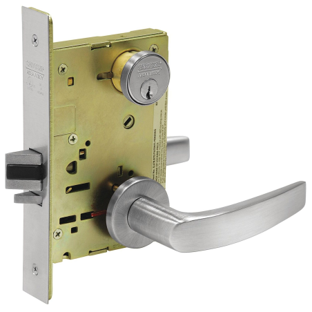 CERRADURA DE ENTRADA SEGURIDAD TIPO MORTISE MARCA SARGENT. MODELO 8205 LNB 26D (NO STOCK TIEMPO ESTIMADO DE ENTREGA 8 A 10 SEM)