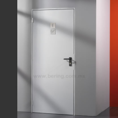 RECUBRIMIENTO DE MARCO, PUERTA SENCILLA CON PINTURA ELECTROSTATICA DE FABRICA COLOR BLANCO RAL 9003 (STOCK)