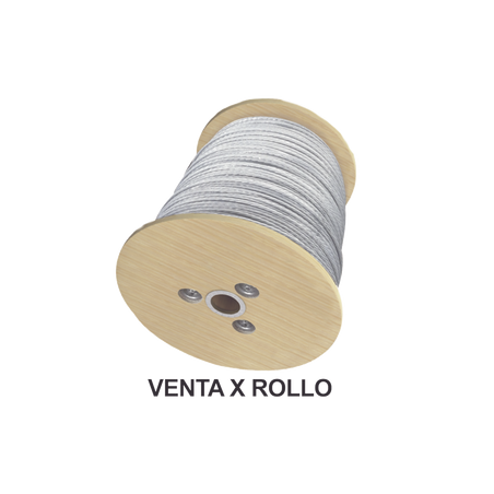 Cable de Retenida de 1/4\", Resistencia 2154 Kg, 7 hilos (Carrete de 1500 metros)