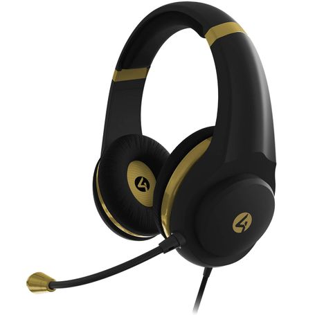 Auriculares para juegos 4Gamers XPGOLDRBLK4G (Color NegroDorado) NMG-30U2