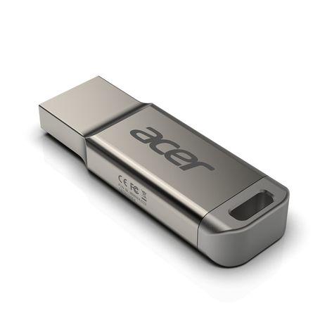 Memoria USB 3.2 Acer UM310 de 128GB BL.9BWWA.582 120 MB/s Lectura 90 MB/s Escritura acabado Metal. Color Plata NMG-30U2