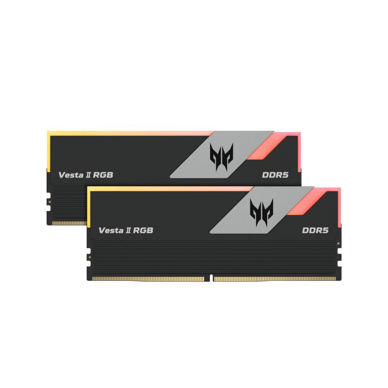 DDR5 PREDATOR VESTA II RGB 32GB (2X16GB) COLOR NEGRO NMG-30U2