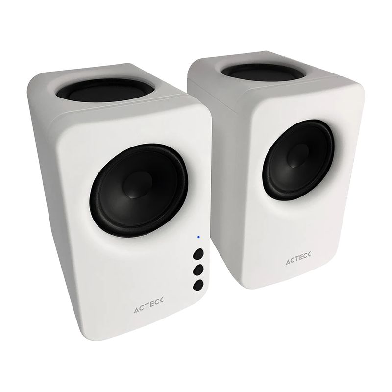 Bocinas Bluetooth Dynamic Exact Mini BS475 Advance Series Sonido Estéreo 2.0Potencia 10w RMS Conexiones Bluetooth 5.3v Auxiliar 