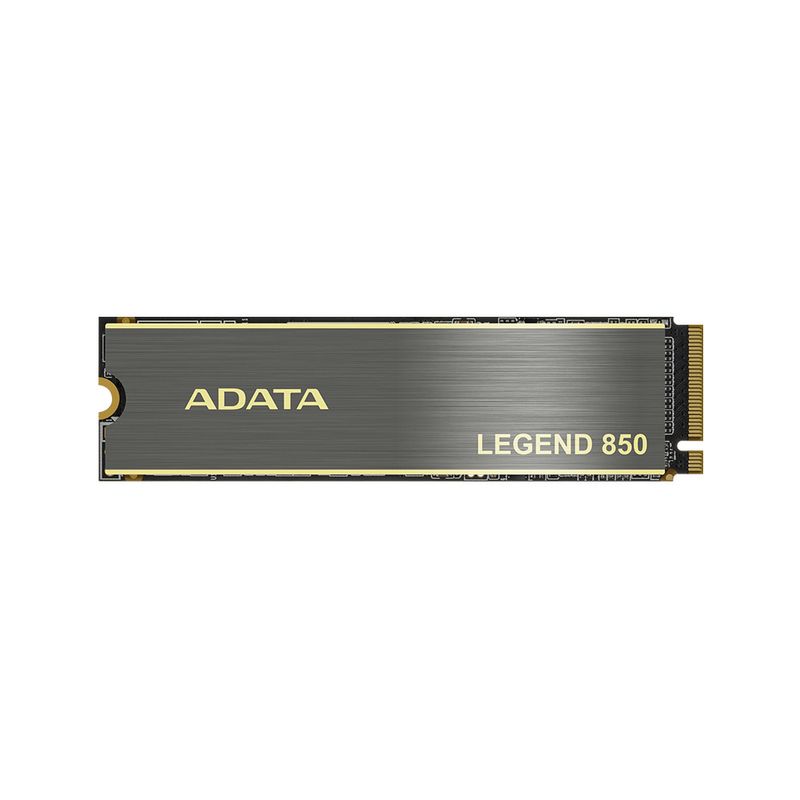 SSD ADATA LEGEND 850 1TB M.2 NVME (PCle Gen4 x4) Velocidad máxima de lectura/escritura 5.000/4.500MB/s. ALEG8501TCS NMG-30U2