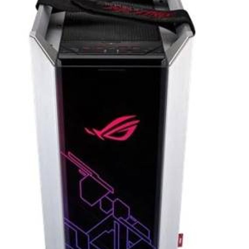 Gabinete Gamer ASUS ROG Strix Helios GX601 iluminación LED RGB ATXEATX Sin fuente 4 Ventiladores Instalados (4x 140mm) Negro NMG