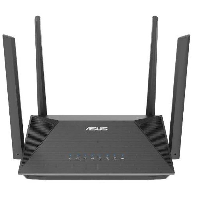 Router ASUS Gigabit Ethernet de Banda Dual RTAX52 AX1800 con AiMesh Inalámbrico 1201 Mbit/s 4x RJ45 2.4/5GHz con 4 Antenas Exter