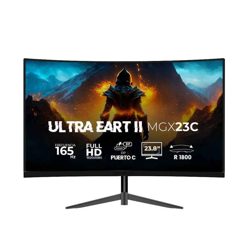 Monitor Gaming Balam Rush MGX23C  23.8 pulgadas 1920 x 1080 Pixeles 1 ms Full HD NMG-30U2