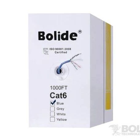 Cable de red Bolide BP0033/CAT6White 305 m Blanco Interior Cat6 CCAM NMG-30U2