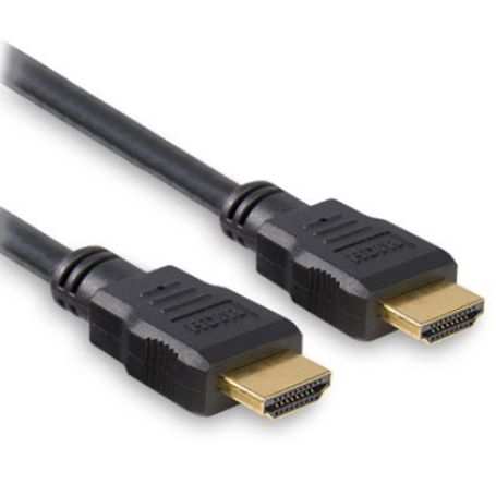 Cable HDMI V2.0 .90 m 24K HDMI/HDMI Macho/Macho Negro. BROBOTIX 558933  NMG-30U2