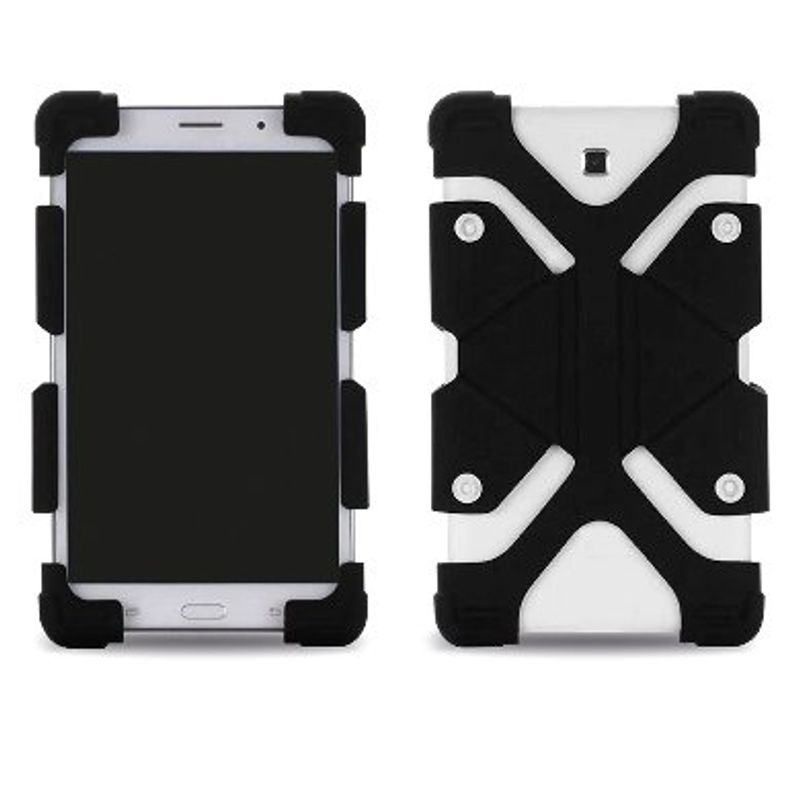 FUNDA PARA TABLETAS DE 8 9 Y 12 PULGADAS DE SILICÓN  NEGRO 6006207 BROBOTIX NMG-30U2