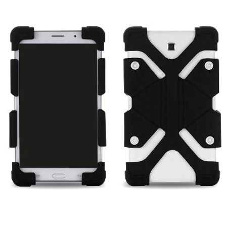 FUNDA PARA TABLETAS DE 8 9 Y 12 PULGADAS DE SILICÓN  NEGRO 6006207 BROBOTIX NMG-30U2