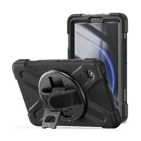 FUNDA PROTECTOR C/CORREA USO RUDO GIRO 360º  P/SAMSUNG GALAXY A9 8.7 PULGADAS C/MICA X110/115/117 BROBOTIX 6006597 NMG-30U2