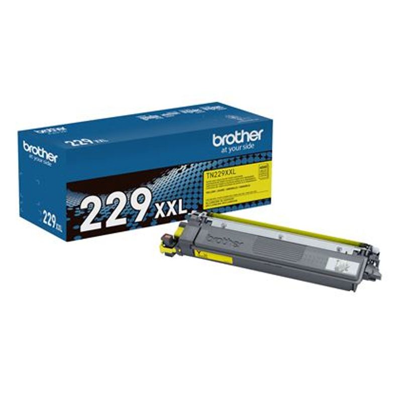 Toner Brother TN229XXLY Amarillo hasta 4000 páginas compatible solo con MFCL3780CDW NMG-30U2