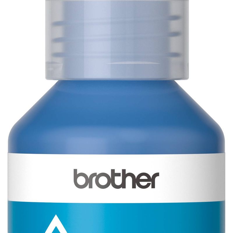 Botella de tinta Brother BTD100C cian rendimiento aproximado 5000 páginas compatible con DCPT230 DCPT530DW DCPT730DW MFCT930DW N