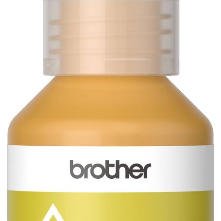 Botella de tinta Brother BTD100Y amarillo rendimiento aproximado 5000 páginas compatible con DCPT230 DCPT530DW DCPT730DW MFCT930