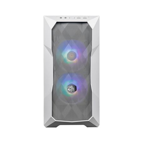 Gabinete COOLER MASTER  TD300WGNNS00 Mesh Mini Tower con Ventana ARGB tarjetas madre soportadas MicroITX MiniITX  NMG-30U2