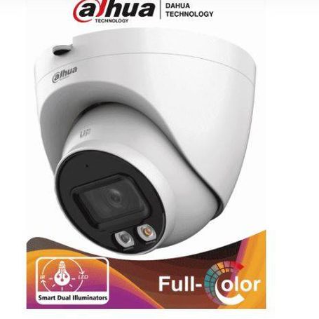 IPCHDW2449TSIL   Domo IP 4MP Luz Dual InteligenteFull Color/WizSense/2.8mm/Microfono/30 Mts IR Luz Visible/Ranura MicroSD/WDR 12