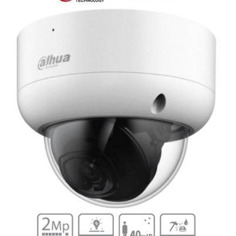 DAHUA HACHDBW1200EA  Cámara Domo de 2 Megapixeles Antivandálica/ 1080p/ Lente 2.8 mm/ 115 Grados de Apertura/ IR de 40 Metros/ S