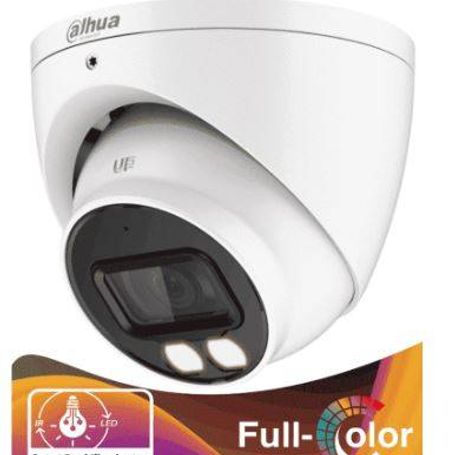 DAHUA HACHDW1239TNILA  Camara Domo de 2 Megapixeles/ Iluminador Dual InteligenteFull Color/ Lente de 2.8 mm/ 107 Grados/ Microfo