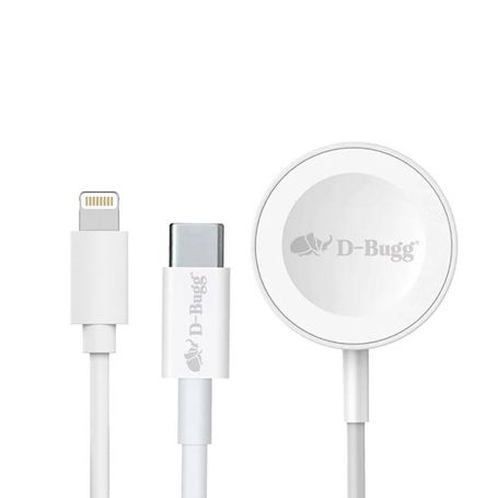 Cargador Apple Wach. TI0DB01 Cable Tipo C a Lightning con Cargador Inalámbrico para apple wach NMG-30U2