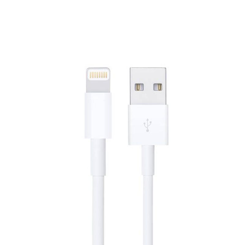 Cable USB A a LIGHTNING color blanco. 1 metro de largo. Alta resistencia de materiales y carga rápida DBGUSBLB NMG-30U2