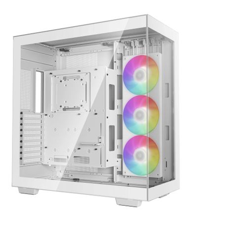 Gabinete Deepcool RCH780 mini ATX EATX GPU de hasta 480mm. Capacidad 9 ventiladores de 120mm o 140mm. 3 radiadores de 420mm. USB