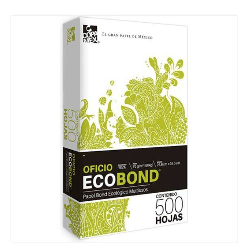 Papel bond tamano Oficio 75 gramaje 95 blancura caja con 10 resmas de 500 hojas cada una 17502237370579 NMG-30U2