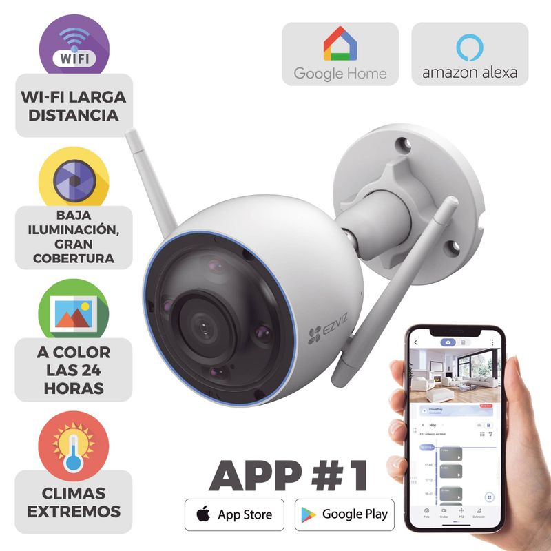 Cámara Bala EZVIZ H3 3K NMG-30U2