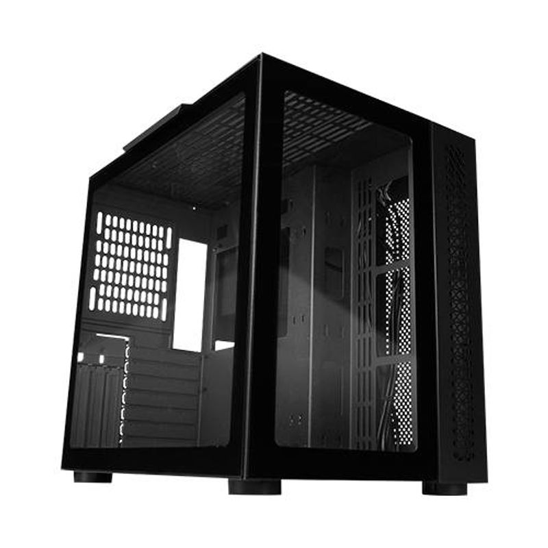 Gabinete GAME FACTOR CSG700 MidiTower PC Acero Vidrio templado ATX EATX ITX micro ATX Negro NMG-30U2