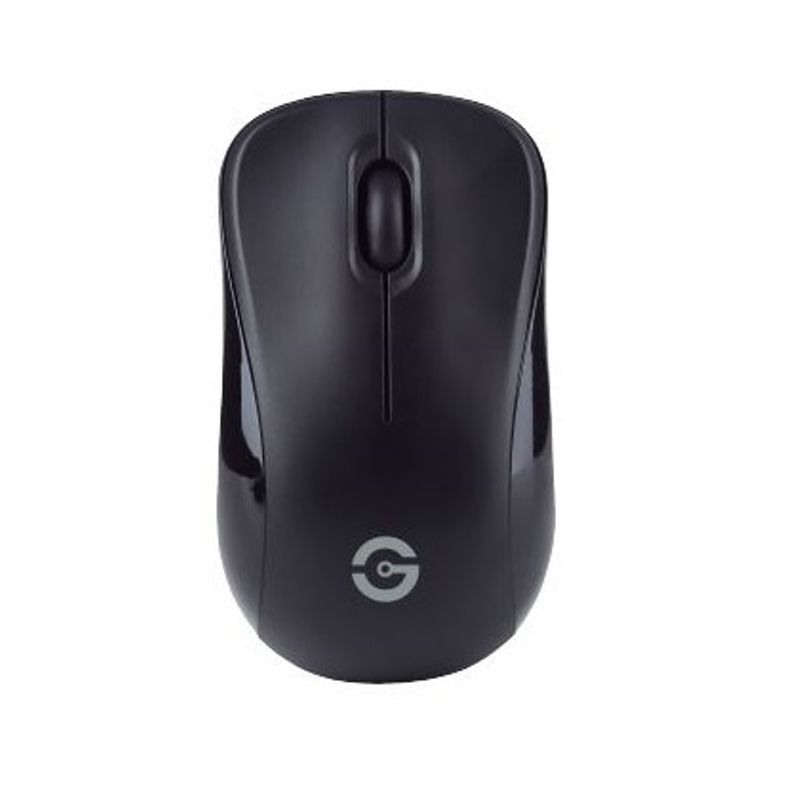 GETTTECH MOUSE INALAMBRICO DYSON COLOR NEGRO CONEXIÓN 2.4 GHZ 2 BOTONES  SCROLL SENSOR BEKEN CX5182 RESOLUCION 1200 PPP MOD. GMD