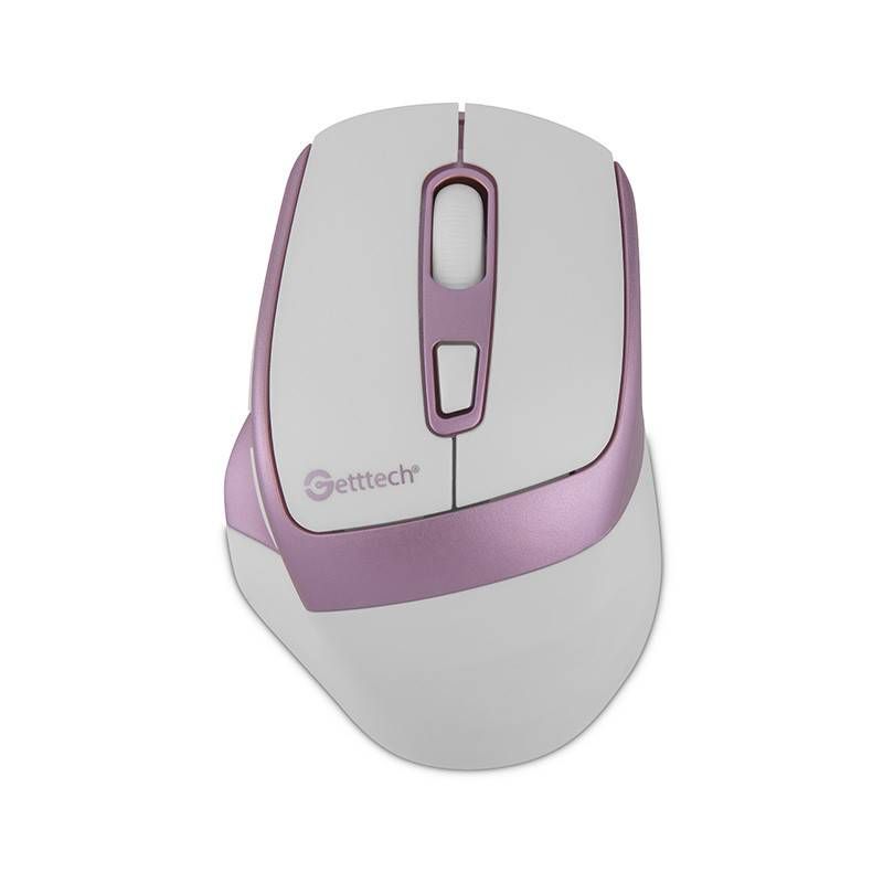 GETTTECH MOUSE INALAMBRICO PARA OFI 6D SENSOR 725F ILUMINACION RGB CUSTOM 7200 DPI 5 BOTON 1 SCROLL CONECTIVIDAD DUAL BLANCO ROS