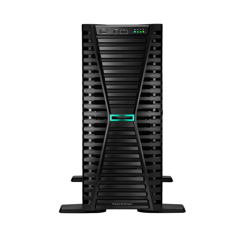 Servidor HPE ProLiant ML110 Gen11 3408U 1.8 GHz 8 núcleos 1P 16 GBR 4 LFF con disco de 4 TB. NMG-30U2