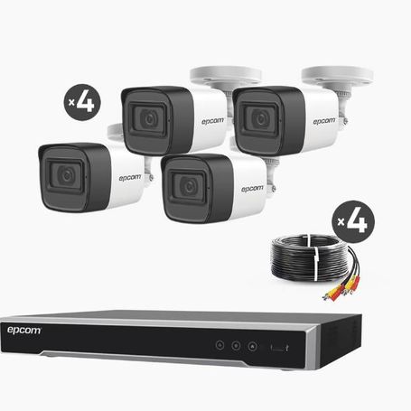 kit de videovigilancia hikvision b50kitmic