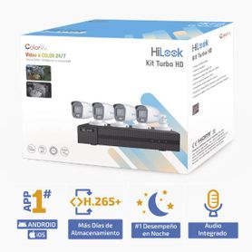 kit de videovigilancia hikvision hl1080cva