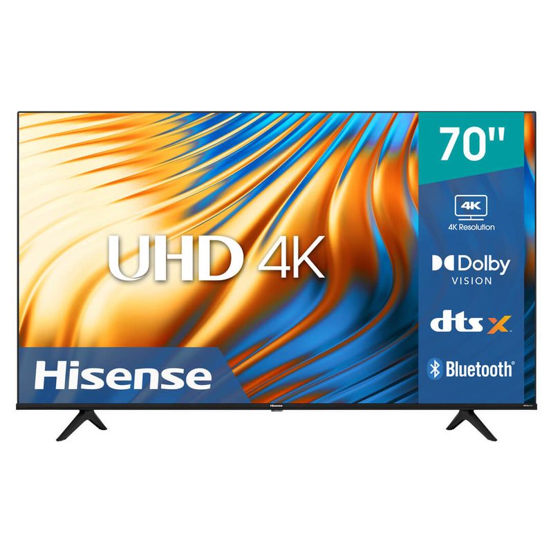 Televisor Hisense 70A6H 70 pulgadas LED 4K UHD 3840 x 2160 Pixeles SMART GOOGLE NMG-30U2