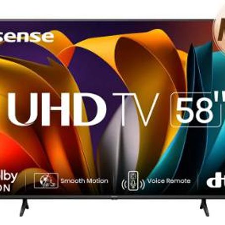 Televisor Hisense 58A6NV 58 pulgadas LED 4K UHD 3840 x 2160 Pixeles VIDAA SMART TV NMG-30U2