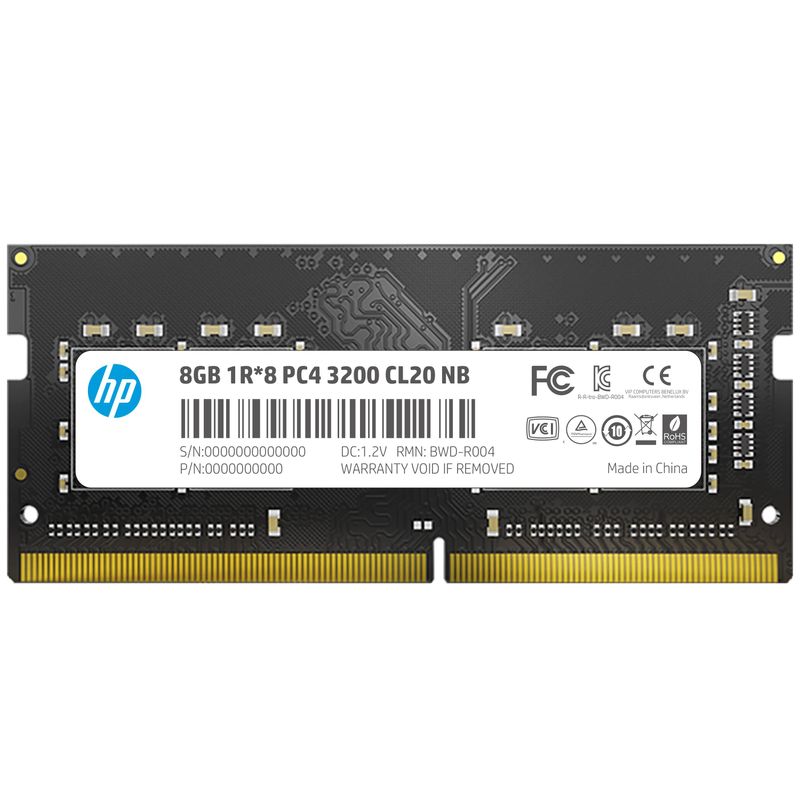 DDR4 HP S1 8GB 3200Mhz 2E2M5AA NMG-30U2