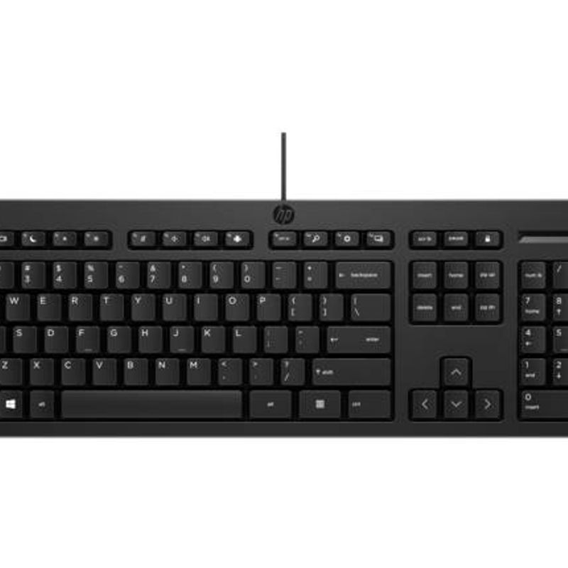 Teclado Alámbrico HP 125 266C9AAABM (USB TypeA con cable) NMG-30U2