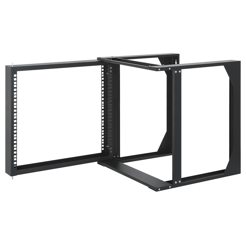 Rack Abierto INTELLINET 716185 Negro Acero Rack shelf 30 kg 9U NMG-30U2