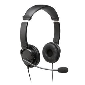 auriculares usba clásicos con micrófono kensington k97601ww