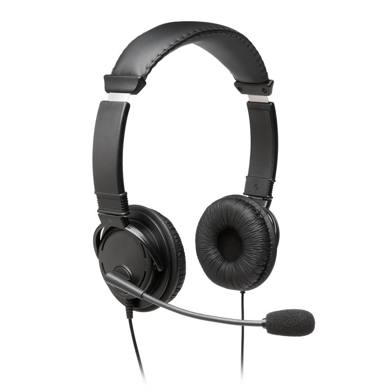 Auriculares USBA Clásicos con Micrófono KENSINGTON K97601WW Negro NMG-30U2