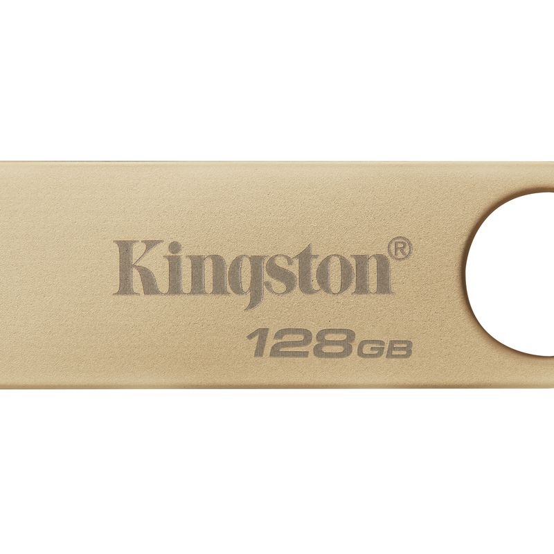 MEMORIA USB KINGSTON DATATRAVELER SE9 G3 128GB 3.2 GEN 1 METÁLICA ORO NMG-30U2