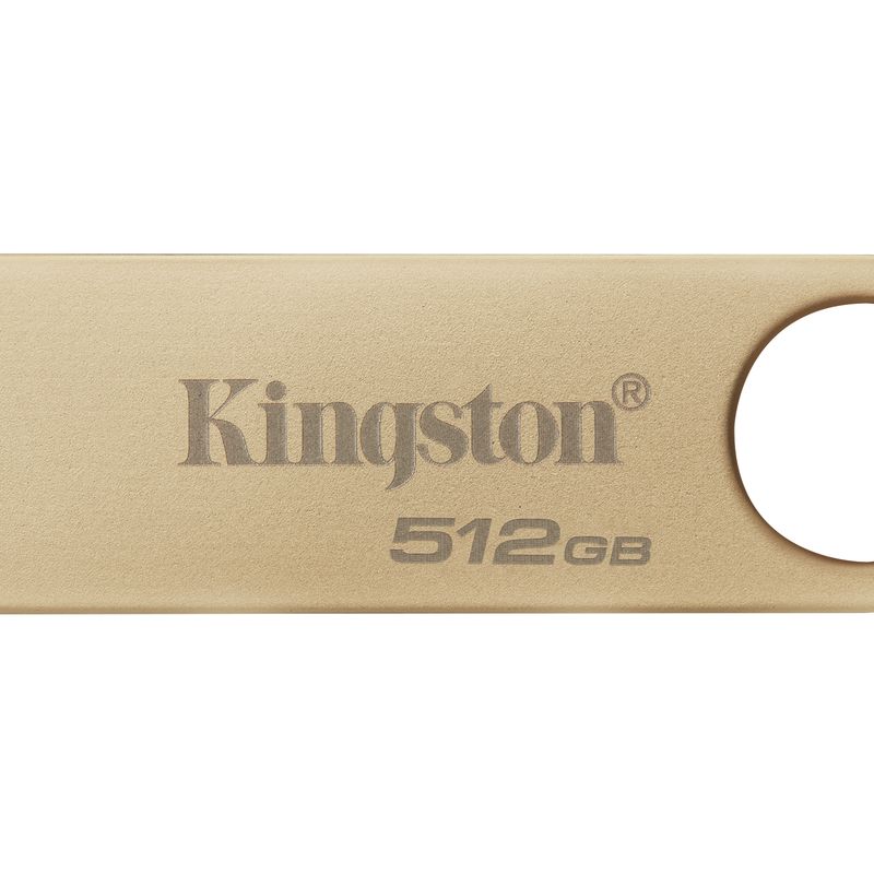 MEMORIA USB KINGSTON DATATRAVELER SE9 G3 512GB 3.2 GEN 1 METÁLICA ORO NMG-30U2