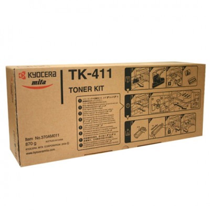 Tóner KYOCERA 370AM011 TK411 15000 páginas color negro láser (TK411) NMG-30U2